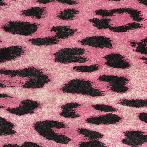 Black Leopard Knit, Polyester