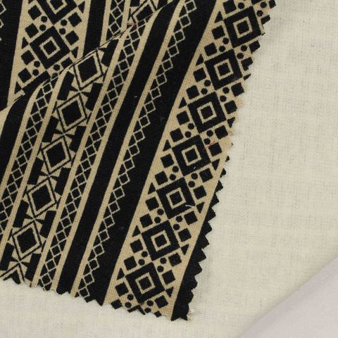 Printed Viscose Polyester Ponte Knit Fabric