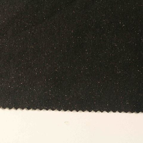 Heather Polyester Metallic Stretch Knit Fabric