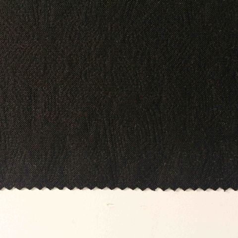 Jacquard Polyester Stretch Linen-Look Fabric