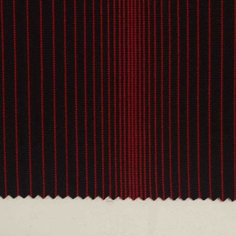 Fine Striped Polyester Stretch Knit Fabric