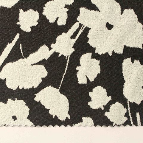 Jacquard Polyester Stretch Knit Fabric