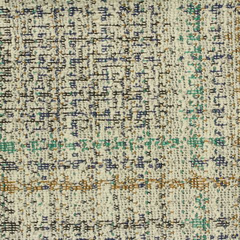 Heather Polyester Viscose Metallic Stretch Bouclé Fabric