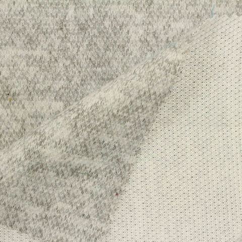 Heather Polyester Viscose Stretch Scuba Knit Fabric