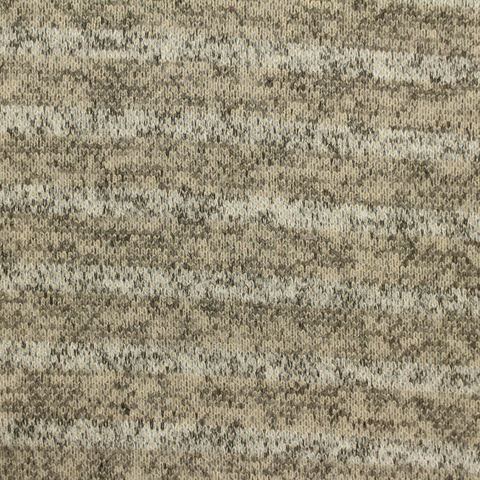 Striped Polyester Viscose Stretch Knit Fabric