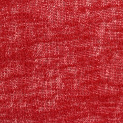 Heather Viscose Polyester Chunky Knit Fabric