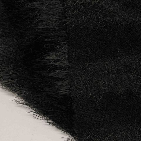 Black Marl Velvet, Poly-Cotton