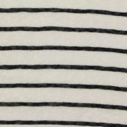 Fine Striped 100% Polyester Knit Fabric