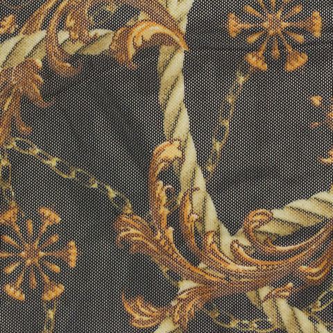 Printed Polyester Stretch Mesh Fabric