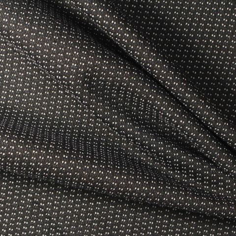 Fine Dotted Polyester Stretch Knit Fabric