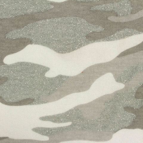 Camo Polyester Viscose Stretch Knit Fabric