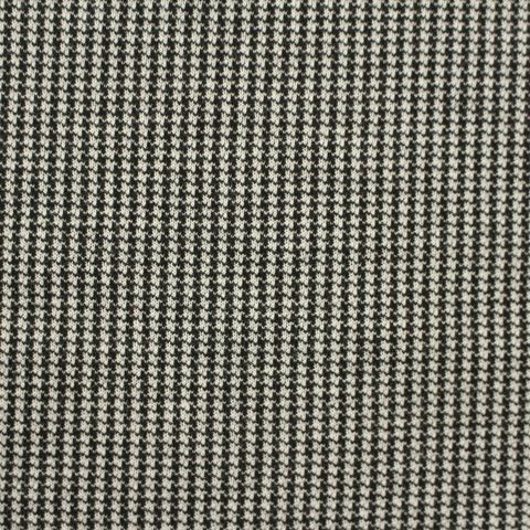 Fine Plaid Polyester Viscose Stretch Knit Fabric