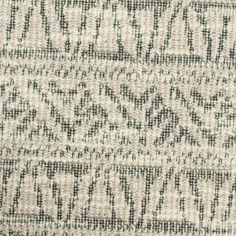 Jacquard Polyester Stretch Knit Fabric
