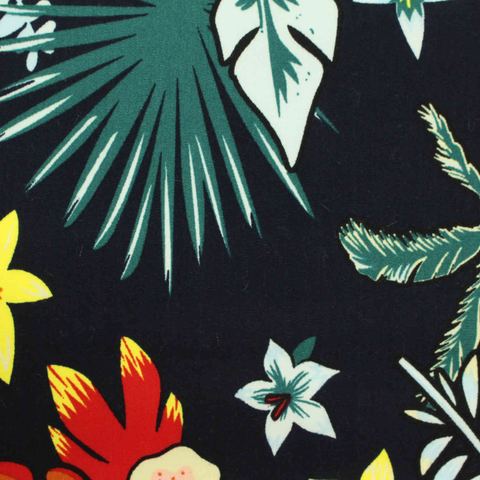 Bold Floral 100% Cotton Poplin Fabric