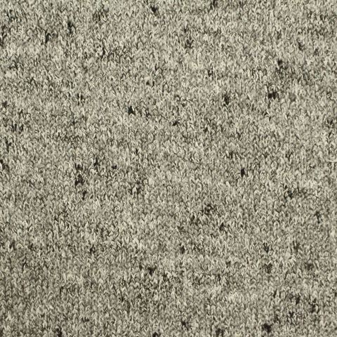 Heather Polyester Viscose Stretch Knit Fabric