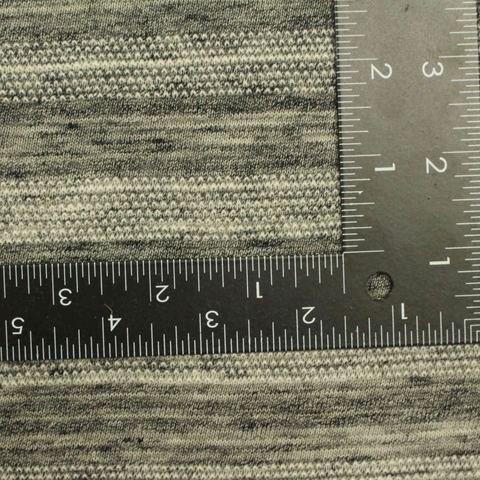 Striped Cotton Polyester Mesh Fabric