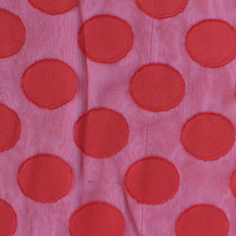 Bold Dotted 100% Polyester Chiffon Fabric