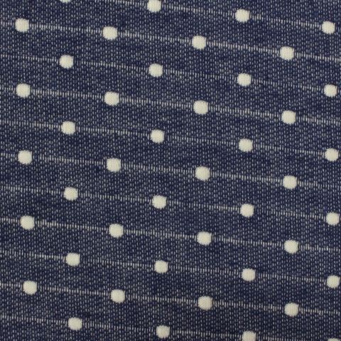 Fine Dotted Cotton Polyester Knit Fabric