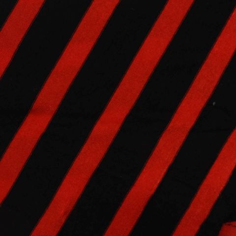 Striped Viscose Polyester Knit Fabric