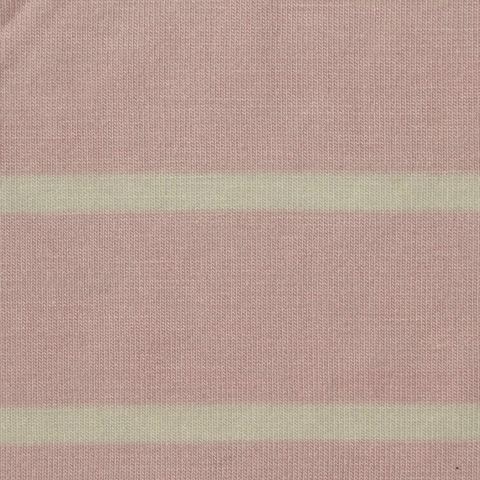 Striped Viscose Stretch Knit Fabric