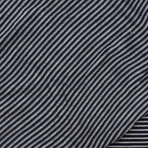 Striped Viscose Stretch Jersey Knit Fabric