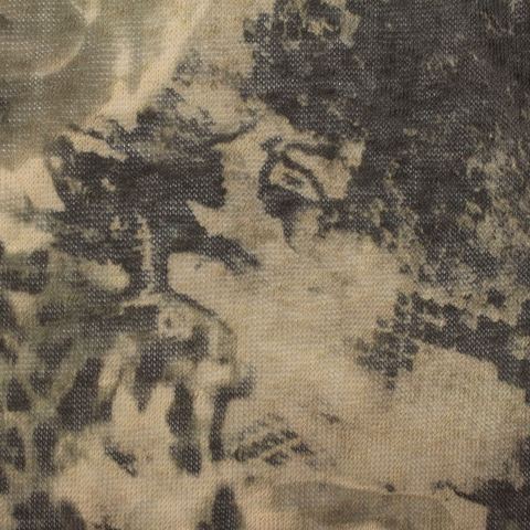 Dark Brown Camo Knit, Polyester
