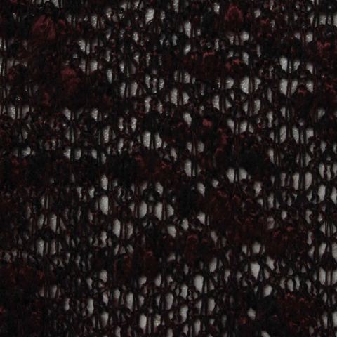 Jacquard Slub Viscose Polyester Chunky Knit Fabric