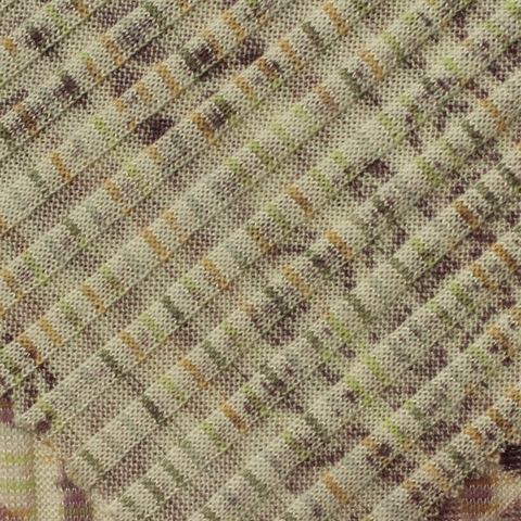 Jacquard Acrylic Polyester Rib Knit Fabric