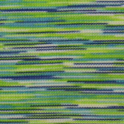 Fine Striped 100% Polyester Interlock Knit Fabric