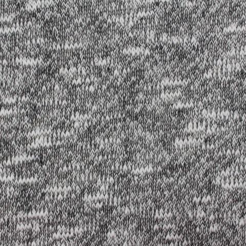 Heather Slub Cotton Chunky Knit Fabric