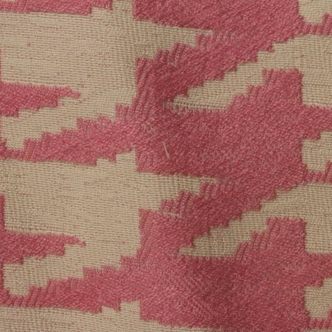 Pink Abstract Jacquard, Polyester