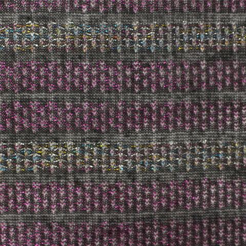 Striped 100% Polyester Mesh Fabric