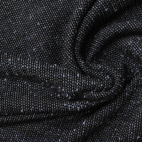 Heather Polyester Viscose Chunky Knit Fabric