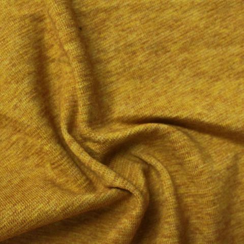 Heather Polyester Cotton Stretch Scuba Knit Fabric
