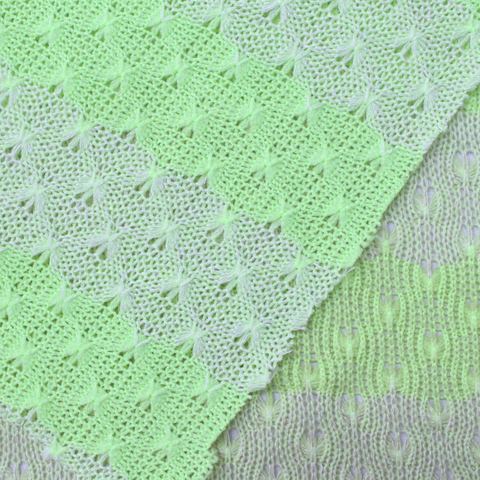 Jacquard Viscose Polyester Chunky Knit Fabric