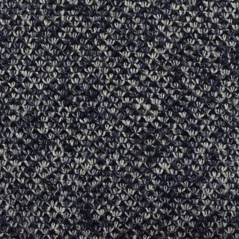 Dark Blue Marl Jacquard, Polyester