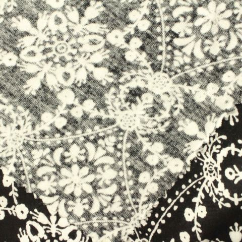 Printed 100% Viscose Knit Fabric