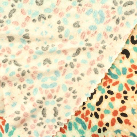 Printed 100% Viscose Knit Fabric