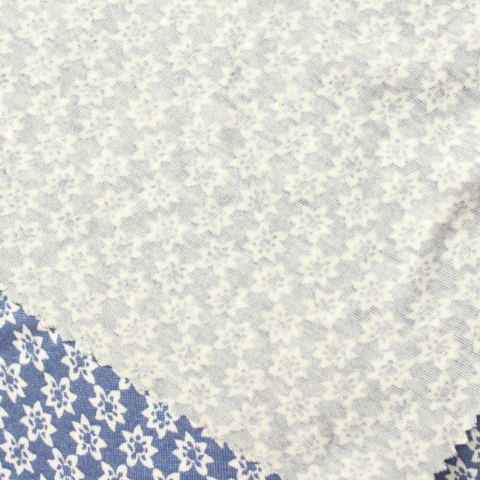 Fine Floral 100% Viscose Knit Fabric