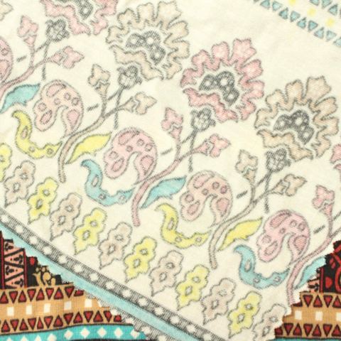 Bold Floral 100% Viscose Knit Fabric