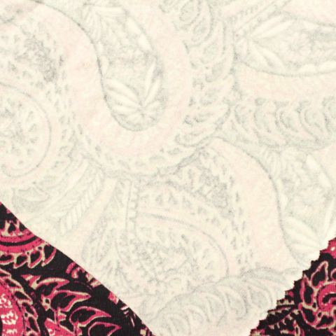 Bold Floral Viscose Stretch Knit Fabric