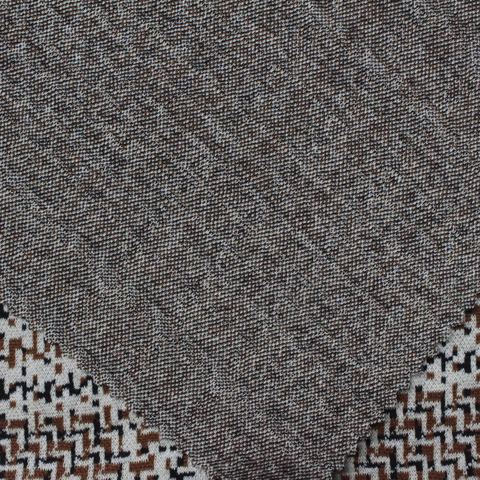 Jacquard Polyester Viscose Stretch Knit Fabric