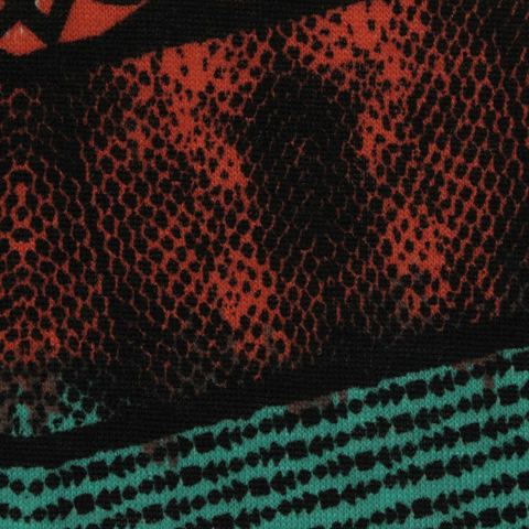 Striped 100% Polyester Knit Fabric