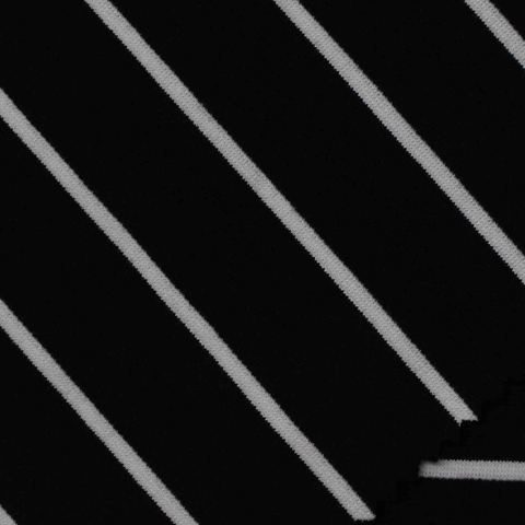 Striped Knit Fabric