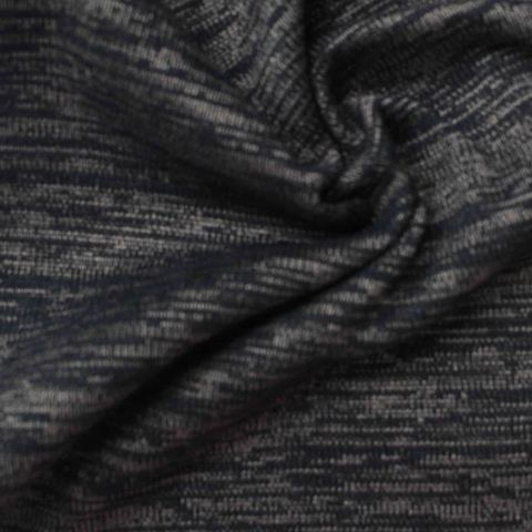 Heather Viscose Polyester Chunky Knit Fabric