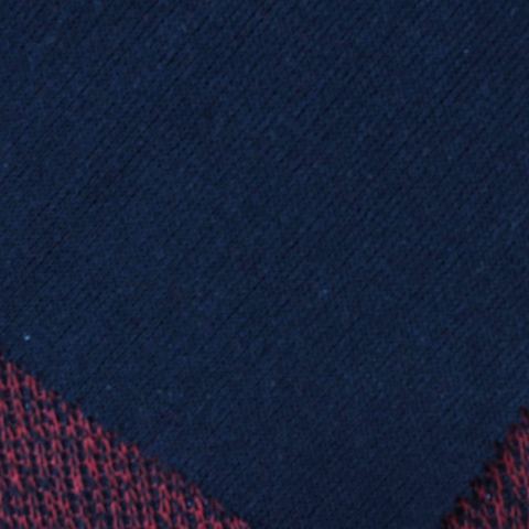 Red Marl Interlock Knit, Poly-Cotton