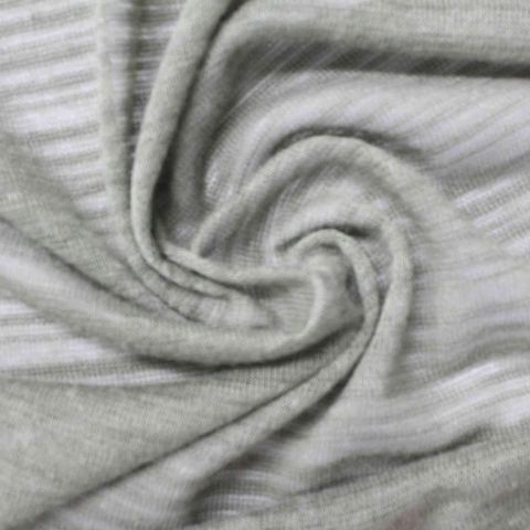 Heather Viscose Polyester Chunky Knit Fabric