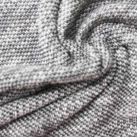 Black Marl Chunky Knit, Cotton-Poly