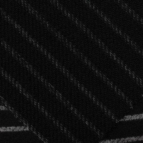 Striped Polyester French Terry Fabric