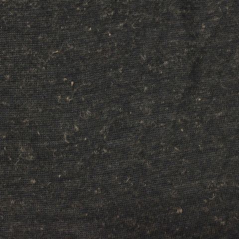 Heather Polyester Linen Jersey Knit Fabric